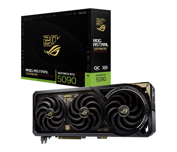 ASUS GeForce RTX 5090 ROG Astral Edition 20 32GB GDDR7 DLSS5 - 1579146 - zdjęcie